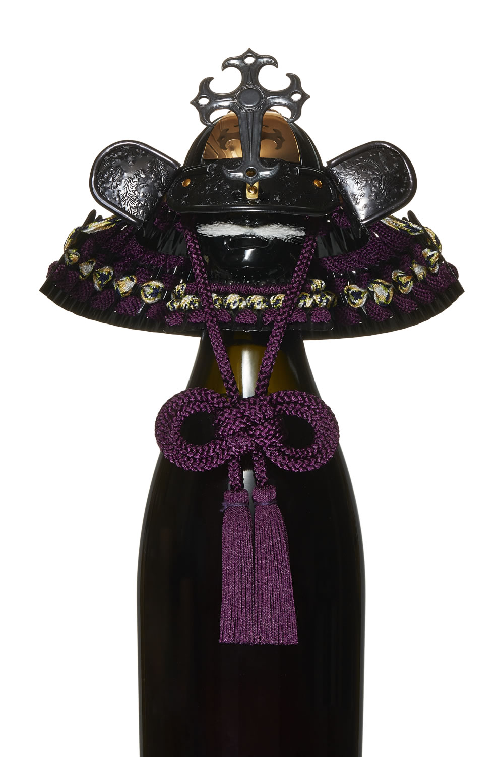 samurai bottle helmet, japanese bottle stopper, japanese wine bottle stopper